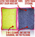 Life Miracle 2 Pack. 4.5 3 Nano Sponge Cleaning Sponges. Supersized Everyday Heavy Duty Household Kitchen and Dish