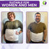 MARS WELLNESS Premium Plus Size Bariatric Abdominal Binder, 12" 4 Section/Panel, XL, Up to 45"