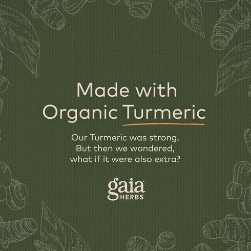 Gaia Herbs Turmeric Supreme Extra Strength, 60 Vegan Liquid Phyto-Capsules, Reduces Occasional Swelling