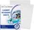 Laundry Detergent Sheets, 50 Strips (25 Sheets), Earth Friendly Fresh Scent, Plastic Free Travel Laundry Soap