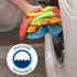 S&T INC. 50 Pack Microfiber Cleaning Cloth, 11.5 Inch x 11.5 Inch, Reusable and Lint Free