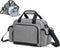 Trunab Portable Medical Supplies Nurse Bag Empty, Shoulder Bag for Hospice, Home Visit, Hospital Interns, Grey
