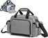 Trunab Portable Medical Supplies Nurse Bag Empty, Shoulder Bag for Hospice, Home Visit, Hospital Interns, Grey