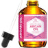 Leven Rose Argan Oil for Face, Hair, Skin - 4 oz 100% Pure Moroccan Cold-Pressed Organic