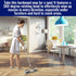 MAYSHINE Microfiber Hardwood Floor Wet and Dry Dust Mop - 360 Spin Mop System with 5 Reusable Pads