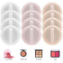 24Pcs Cotton Round Powder Puff Pads with Strap, Face Powder Puffs for Loose and Foundation Cosmetics