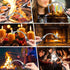 AT-Mizhi Electric Lighter, Rechargeable Long Neck Lighter with LED Flashlight for Candles & BBQ