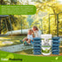 Natural Elements Septic Tank Treatment Pods - 1-Year Supply, Pack of 12, Eco-Friendly Bacteria & Enzymes