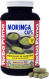 Yerba Prima Moringa - 180 Count Veg Caps - 400mg Pure Dried Leaf Powder, Non-GMO, Vegan Friendly