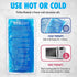 2 Pack Large Gel Ice Packs for Injuries, Reusable Hot Cold Compress, Soft Soothing Ice Packs, Alternative for Hot Water