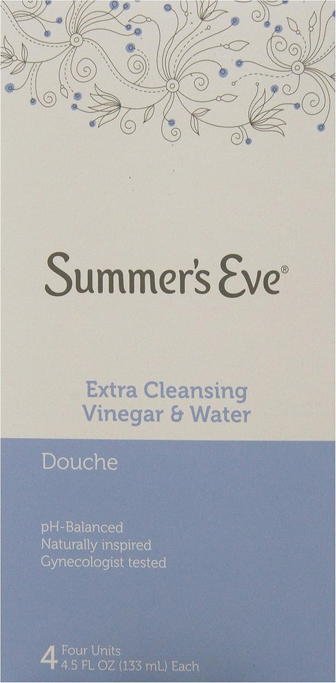 Summer's Eve Douche Extra Cleansing Vinegar and Water, 18 Ounce