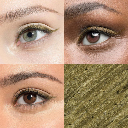 Julep When Pencil Met Gel Sharpenable Eyeliner Pencil - Golden Olive Shimmer, Transfer-Proof, Longwear