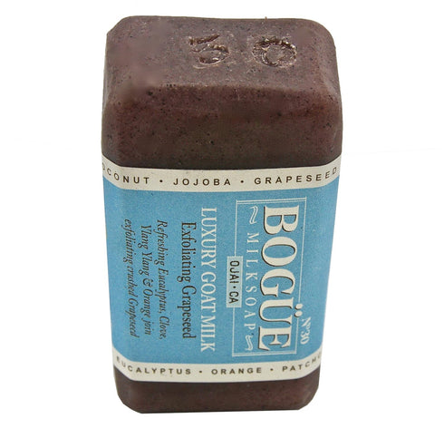 No.30 Exfoliating Grapeseed Scrub, Refreshing with Eucalyptus, Clove, Ylang Ylang, and Orange