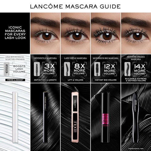 Lancôme Monsieur Big Volumizing Mascara - Up to 12x More Volume & 24H Wear, False Lash Effect, Black