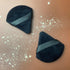 9 pcs Powder Puff Face Makeup Sponge, Triangle for Loose Powder Cosmetic Foundation Beauty Blender