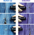 Daily Treasures Button Hook Dressing Aid with 8Pcs Zipper Pulls, Non-Slip Ribbed Handle for Seniors, Arthritis