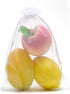Volanic 50PCS Sheer Drawstring Organza Gift Bag - 6X9 Inch (17X23 CM) for Jewelry Party Wedding Favor Candy Mini Bottle