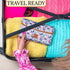 Made Easy Kit Pill Case, Large 7-Day / 28 Compartments in Neoprene Carrier with Storage Pill Box for Weekly Organization