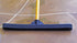 FURemover Heavy Duty Rubber Broom with Squeegee, Outdoor Pet Hair Remover Black and Yellow