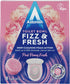 Astonish Foaming Pink Peony Toilet Bowl Cleaner - Deep Cleaning Limescale, Box of 8 Tablets for Hard Stains