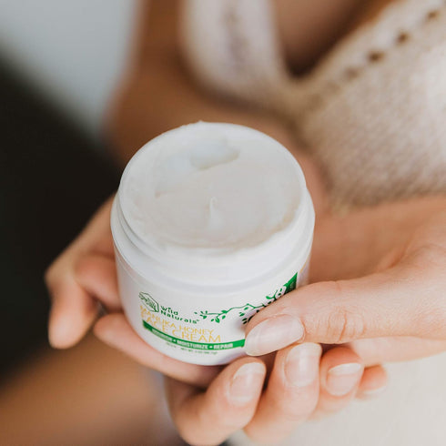 Wild Naturals Manuka Honey Cream Moisturizer for Dry Skin - Soothing Face Cream for Sensitive Skin, Hand & Body