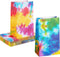 Zonon 24 Pcs Tie Dye Paper Bags, Camouflage Treat/Goody Retro Gift Bags for Birthday Party Favor Decoration Supplies