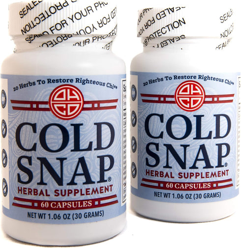 Cold Snap Herbal Supplement, 60 Capsules, 2 Pack