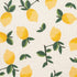 3 Pack Swedish Dishcloths Yellow Lemons Print, Reusable Kitchen Cleaning Cloths, Machine Washable, 7.87”x6.88”