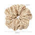 Scrunchies Hair Ties for Women - Big Silk Satin Jumbo Oversized Scrunchy for Thick Hair, Yellow Ligas Para el Cabello