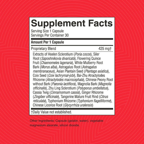 Nature's Sunshine Kidney Activator TCM Concentrate, 30 Capsules | Natural Chinese Kidney Supplement