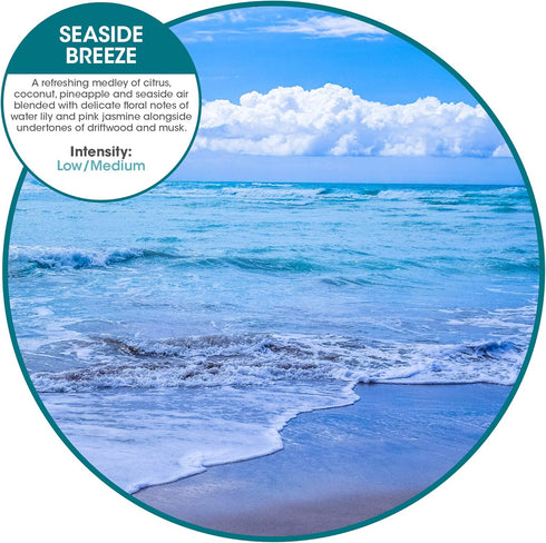 Fresh Products myfresh Fragrance Refill, Air Freshener, Seaside Breeze, Pink, 6pk, Eliminates Sticky Residue