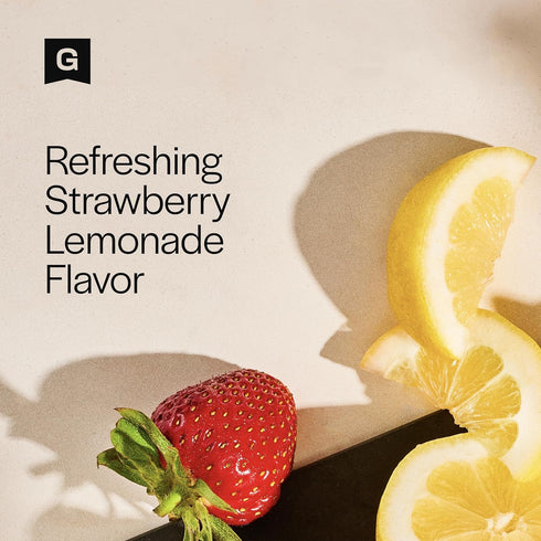 Gainful Pre Workout Powder, Strawberry Lemonade, 10 Ct: Natural Caffeine, L Theanine, L Citrulline, Beta Alanine, BCAA's