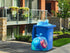 Recycling Trash Bags, 55 Gallon, Large Blue Plastic Garbage Bags (50 Bags w/Ties)