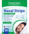 Extra-Strength Nasal Breathing Strips Clear, 50 ct, Instant Nasal Congestion Relief, Stops Snoring, Cold & Allergy
