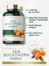 Carlyle Sea Buckthorn Oil Capsules 4400mg 200 Softgels, Non-GMO, Gluten Free Sea Buckthorn Berry Oil Supplement