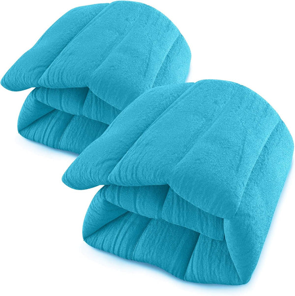 Microwavable Heating Pads Set of 2, Natural Moist Heat Pad for Back Pain, Neck, Shoulders, Cramps, and Lower Lumbar