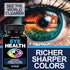 Eye Health & Vision Vitamins Supplement, 60 Capsules for Eye Strain and Vision Health, Supports Ocular and Macular