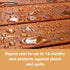 Furniture Clinic Teak Oil | 17oz/500ml | Protects & Cleans Indoor & Outdoor Furniture, Boats | Natural Matte Finish |