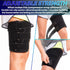 Hamstring Compression Sleeve Recovery Support, Non-Slip Groin Wrap for Adductor, Quad Strain, Thigh Brace