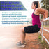 Hamstring Compression Sleeve Recovery Support, Non-Slip Groin Wrap for Adductor, Quad Strain, Thigh Brace