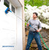 Unger Professional Lock-On 48” HydroPower Pole, Compatible with Water Flow Brushes and Cleaning Supplies