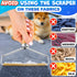 2 Pack Reusable Metal Lint Remover Tool, Durable Pet Hair Remover with Wooden Handle for Clothes and Upholstery