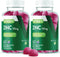 Zinc Gummies for Adults & Teens | 50mg Immune Health Support & Antioxidant Supplement, Vegan Berry Flavor