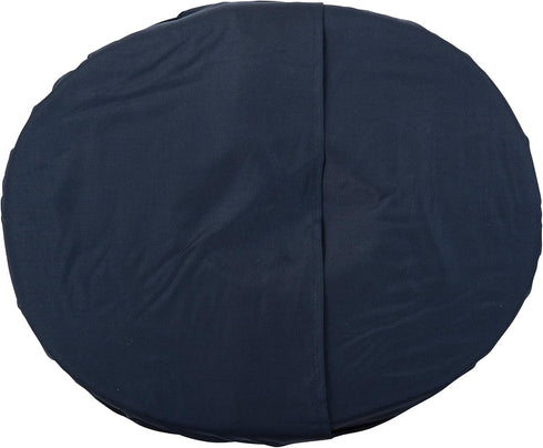 DMI 16-inch Convoluted Molded Foam Donut Pillow Seat Cushion, Navy for Hemorrhoids, Back Pain Relief