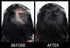 Volumizing Hair Fibers with Real Keratin for Thinning Hair, 60 Days+ Supply, Dermatologist Tested, Black