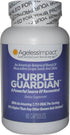 Purple Guardian Resveratrol with ORAC Blend, Veggie Caps, 700mg, 90-Count of Pulverized Muscadine Grape