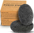Maryton Natural Pumice Stone for Feet - Lava Foot Exfoliator Scrubber, Dead Skin Corn Callus Remover (2 Count)