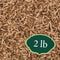 Arcadia Garden Products Confetti Cut Kraft Paper Shred Filler, 2 lb Recyclable Packing for Gift Wrapping, Crafts