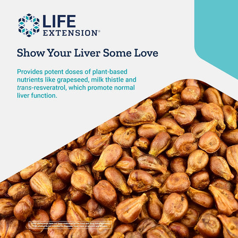 Life Extension Anti-Alcohol Complex - Gluten-Free, Non-GMO Supplement for Liver Health Support After Drinking