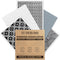 SUPERSCANDI 5 Pack Swedish Dishcloths for Kitchen - 100% Biodegradable, Reusable Paper Towels, Scandi White